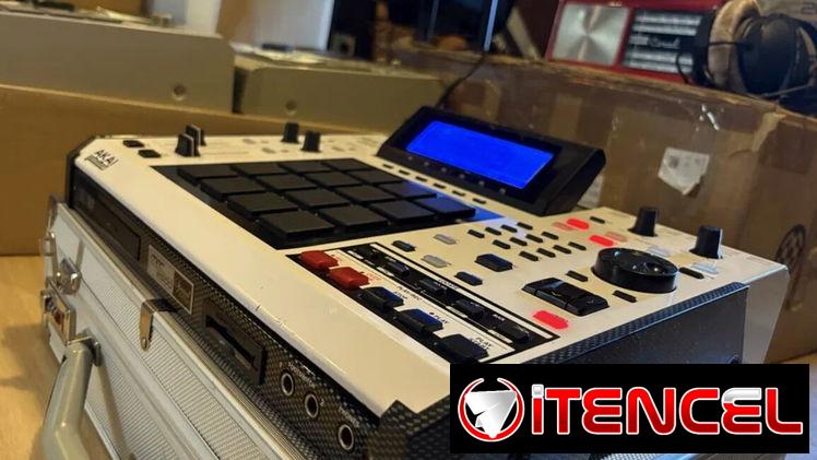 Akai MPC 2500 SE edición especial blanca con regalo HD: estuche metálico