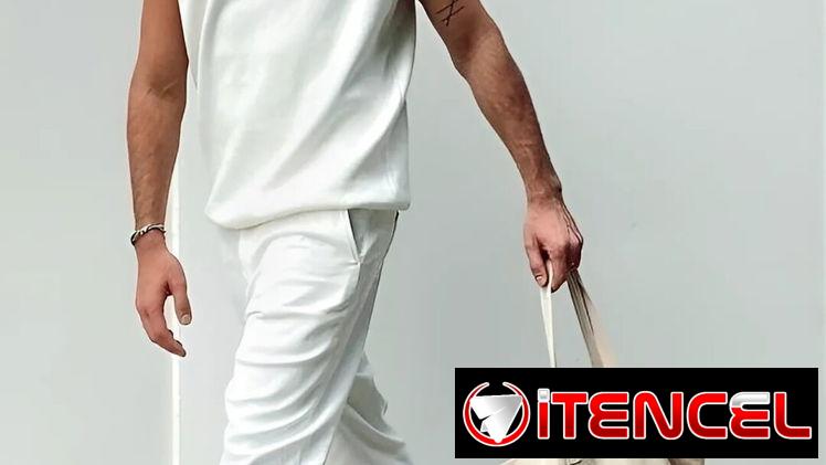 Ropa de Verano. Moda Europea .Conjuntos de Lino 52465450