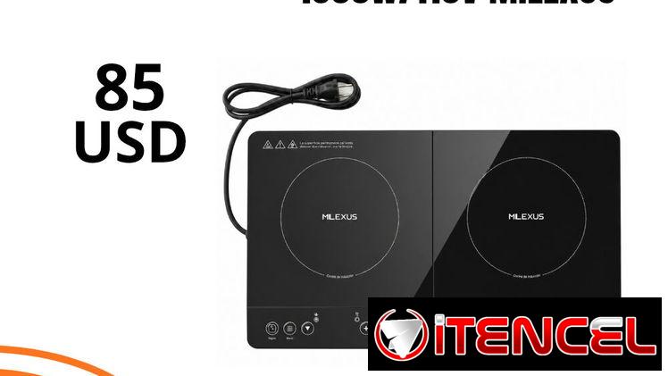 Cocina de Inducción Doble 1800W/110V MILEXUS