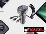 Cargadores USB 12V q van en la cigarrera de su carro o se adaptan en moto ideales para estos tiempos de apagones varios
