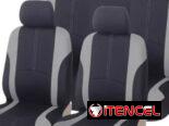 ¢¢-Forro de asientos de 8piezas negro-gris / negro-azul / negro-naranja / negro-rojo en 30usd ¢¢