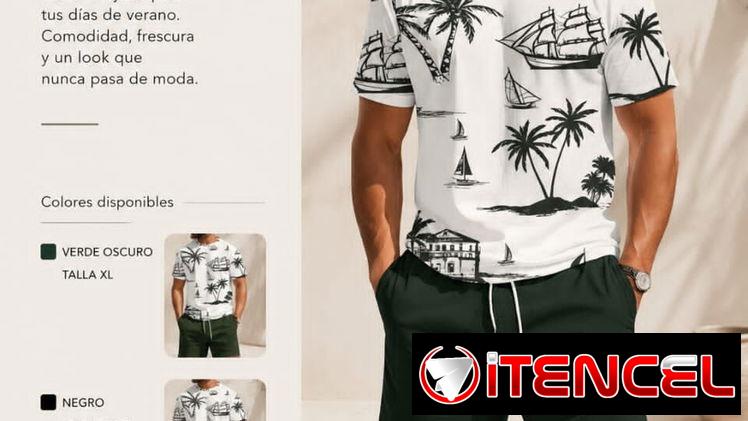 Conjuntos para hombre / Camisa con short 24usd