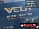 Bateria de moto de gasolina de 7amp, 9amp y d bacu 7 amp