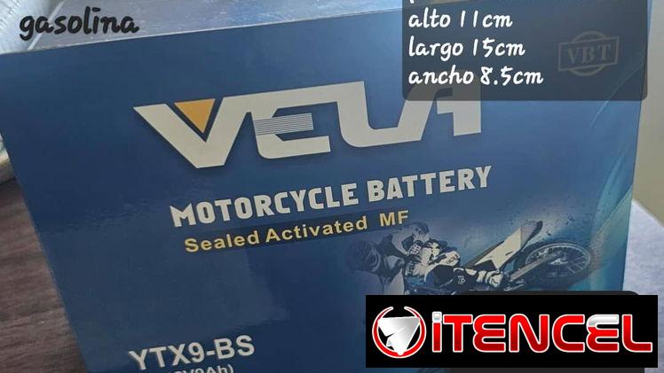 Bateria de moto de gasolina de 7amp, 9amp y d bacu 7 amp