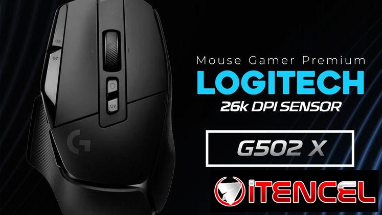 Logitech G502 X | Mouse gamer premium, cableado.