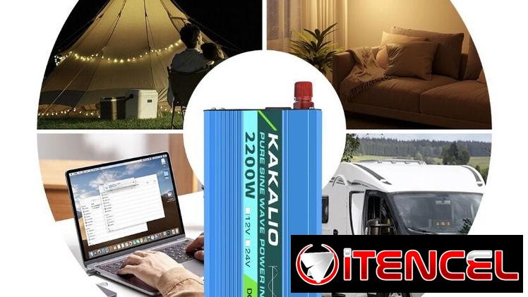Inversor, Convertidor de 2200w onda pura. Nuevo
