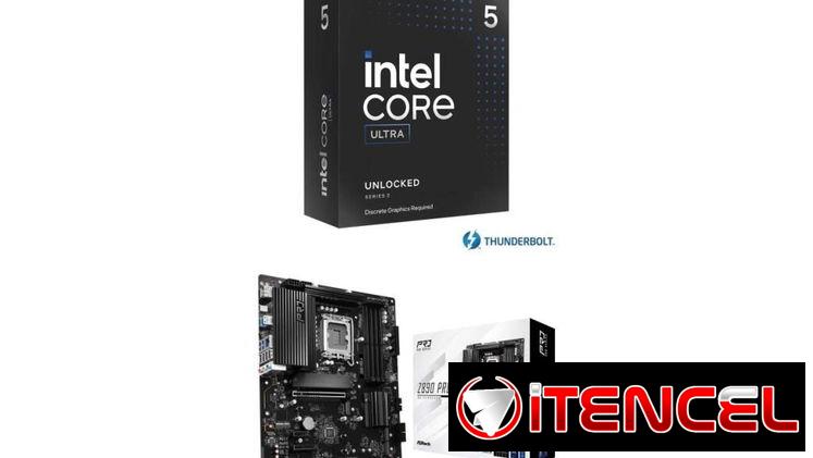 🤩 Kit Core Ultra 5 245KF ASRock Z890 Pro-A ✅0km PC Intel KIT
