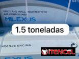 Split de 1.5 tonelada (18000 Btu) marca Milexus con tubería cobre 470 USD   Mensajeria incluida