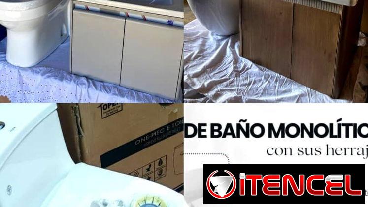 Juego de baño molonitico. Juegos de baño con mueble.