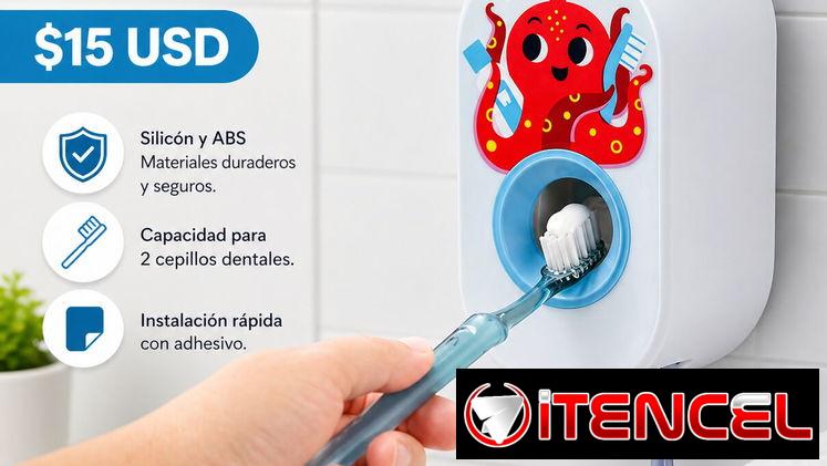 ‼️DISPENSADOR DE PASTA DE DIENTES‼️