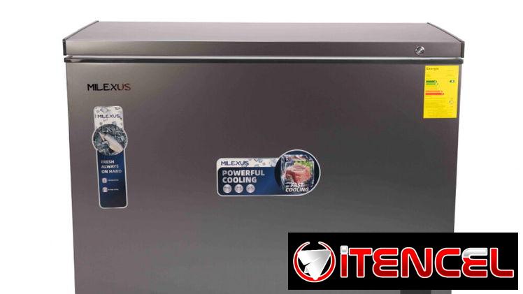 NEVERAS FREZZES DE 7 9 11.7 Y 16 PIES CÚBICOS GRISES DE ACERO INOXIDABLE NEW CAJA