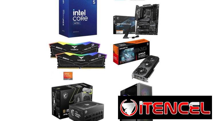 PC Gamer Gigabyte 9060 XT 🤩15GEN Ultra 5 235 +MSI Z890 WIFI +850W MSI +32GB +CHASI✅0km
