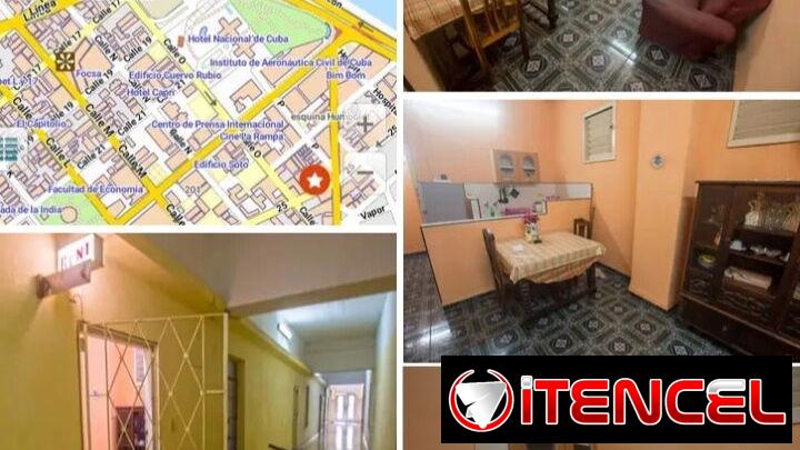 ___________Renta 1 apartamento en 25 y O. VEDADO. INDEPENDIENTE. PLANTA BAJA. (+53) 78791900