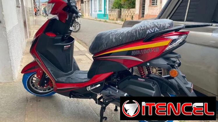 MOTO AUTOMÁTICA MARCA AVA AKON Nuevas