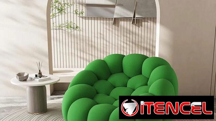 Sillón de burbuja Comprimido al vacío mensajería gratis