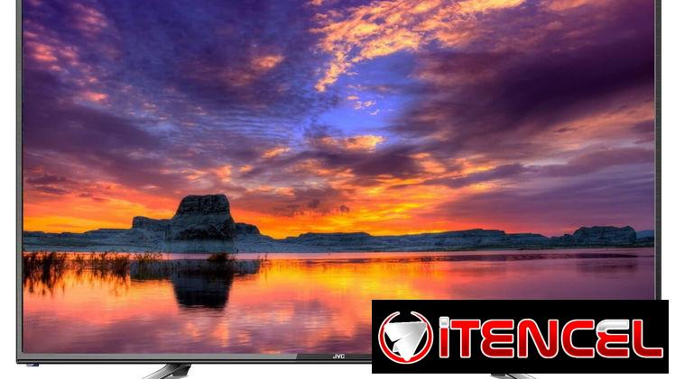 TV JVC 58″ QLED  – Marca JVC – Alto 29.69″ Profundidad / Largo 2.56″