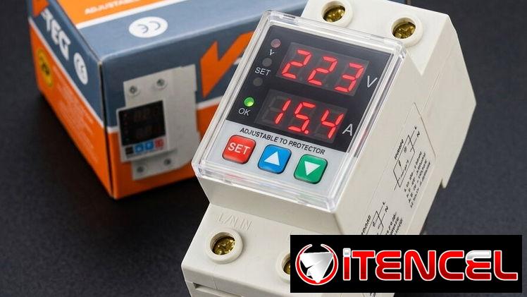 Se venden Protectores de Voltaje Ajustables Digitales (2P) marca V-TEG. Ideales para instalar en la pizarra