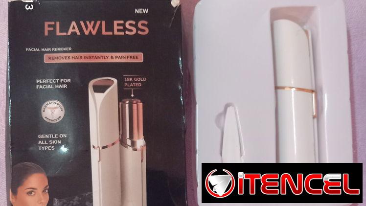 Removedor de vello facial portátil
