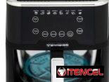Freidora Eléctrica Inteligente Wynwood Vega Panel Táctil – 1200W, Color Negra Precio 85 USD Transporte Incluido