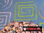 Juego Saya Shor de  flores  talla S. Marca  BERSHKA. Juego blanco  talla S . Marca Forever 21