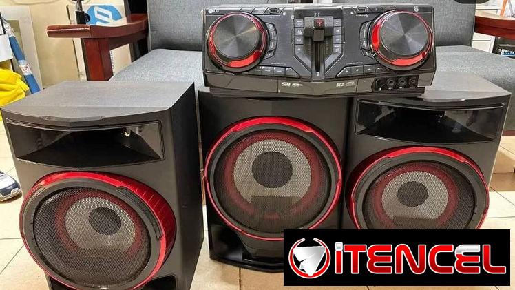 Equipos de música y torres de sonido (LG Y PANASONIC)