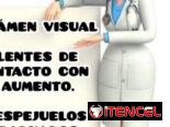 -“@¡ Examen Visual Profesional + Lentes de Contacto y Espejuelos a Buen Precio!