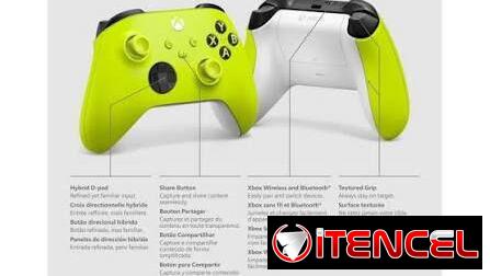 Control Inalámbrico Xbox Electric Volt – Verde Neón