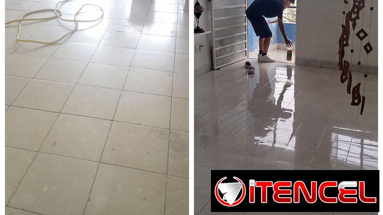 Pulido de pisos, terminación óptima en cada trabajo. Brigada con más de 10 años de experiencia.