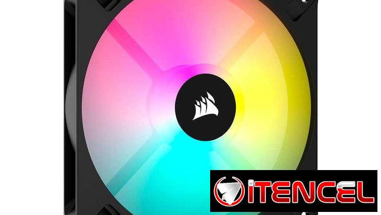 🎮 Fan Corsair AR120 RGB Black 🎮 1850rpm🔹59cfm🔹27dB🔹3Pin 📦0km