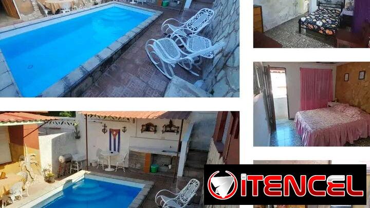 🏝️Cod.Z Casa con piscina  privada en Guanabo.
