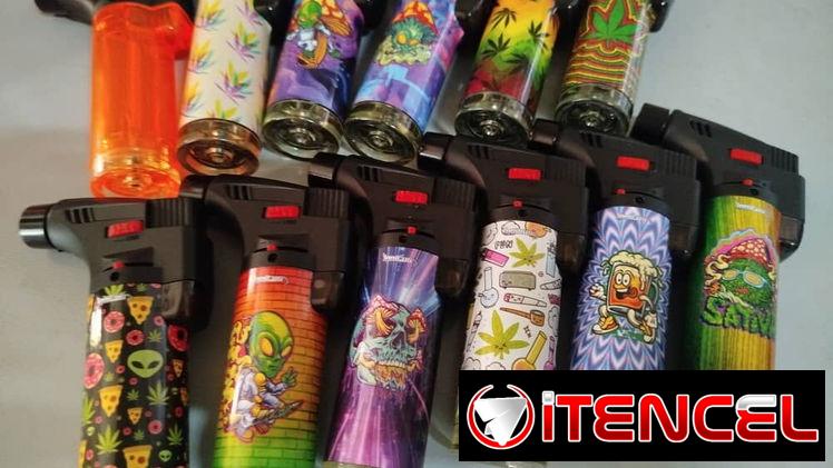 Repelentes corporales y de fumigación, mecheros o fosforeras, desris.