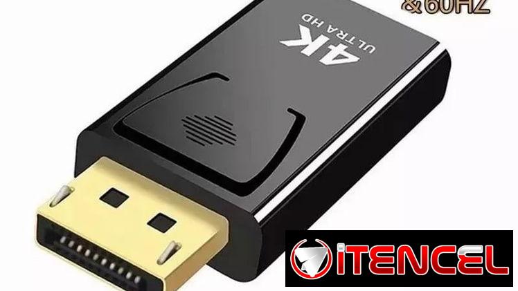 *Adaptador de Display Port a HDMI 4K ULTRA HD 60Hz
