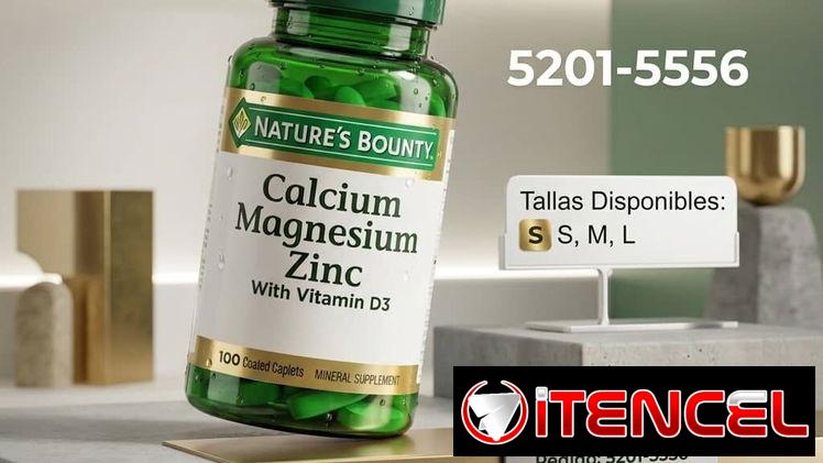 💊✨ Fortalece tu cuerpo desde adentro: Calcio + Magnesio + Zinc ✨💊