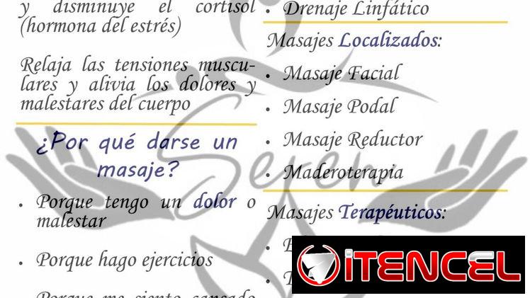 Local de masaje climatizado y equipado con lo necesario para que disfrute de un masaje espectacular