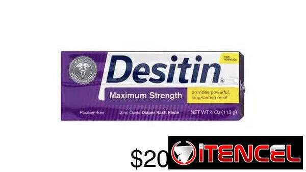 Desitin morado crema para erupciones 4oz..