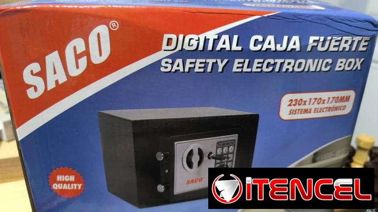 Caja fuerte marca Saco nueva en su caja
