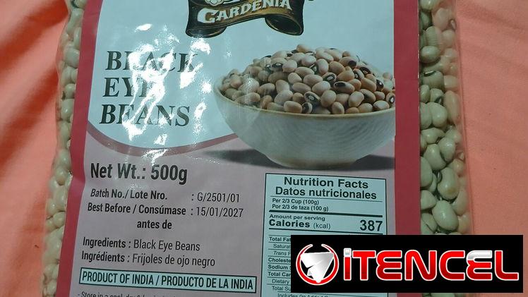 FRIJOL CARITA . PAQUETE DE 500 g . ORIGINAL DE LA INDIA.
