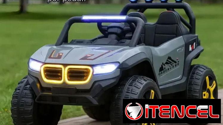 Jeep eléctrico con control remoto para niños de 1-8 años
