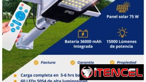 Lámpara Solar 800W
