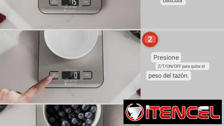 PESA O BÁSCULA DIGITAL DE ACERO INOXIDABLE, ACEPTO CUP EN EFECTIVO O TRANSFERENCIA