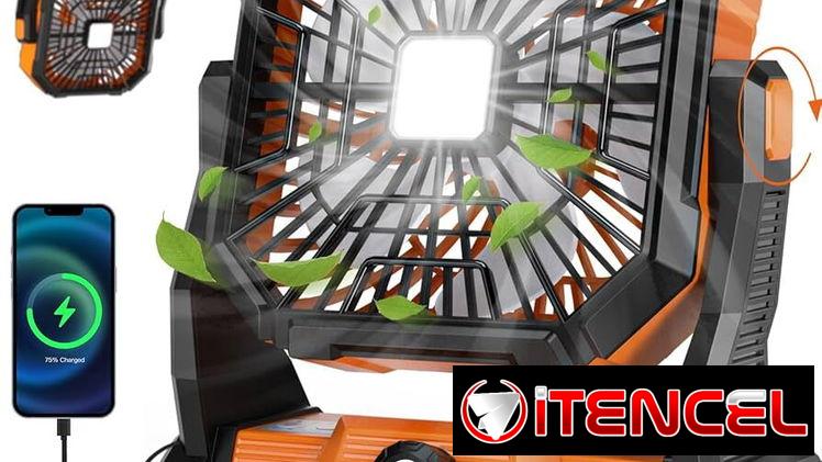 Ventiladores recargables