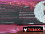🌡Plancha de cabello de uso marca Croc de placas de titanium y calentadores de cerámica. Temperatura ente 137 y 230°C.