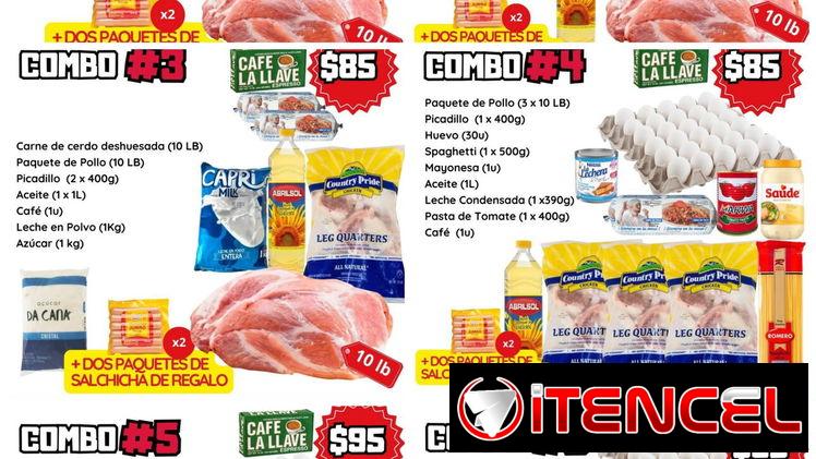 ‼️Espera el día de las Madres con los mejores combos de comida para toda la Habana ‼️ 💥Escoja entre 15 Combos + 8 Combo