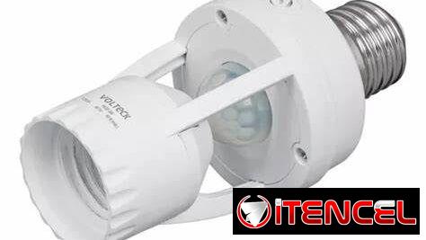 SOCKET PARA BOMBILLO CON SESOR DE MOVIMIENTOS.