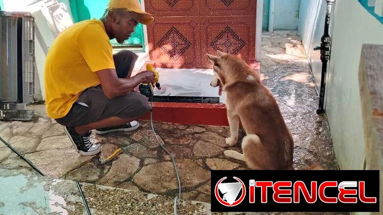 Pieza x pieza mantenimiento split y Aires AC