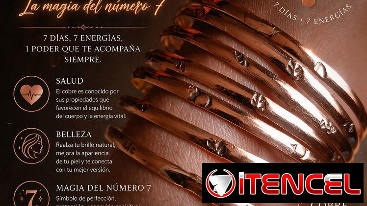 Juego de semanario (pulseras de cobre)