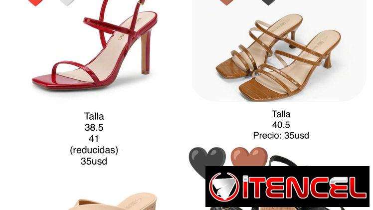 Tacones,carteras y Ropa de mujer