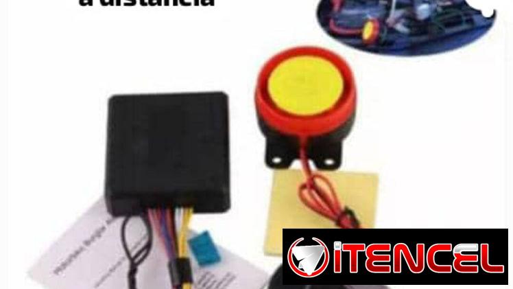 Alarma para motos y encendido por mando