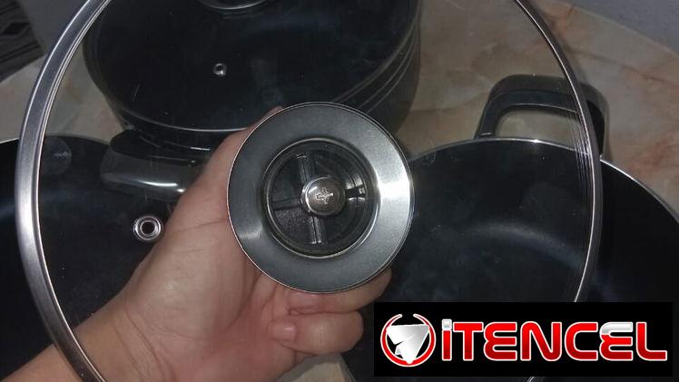 🚧 SET DE OLLAS ANTIADHERENTES PARA INDUCCIÓN (7 PIEZAS) MARCA ROYAL 🚧