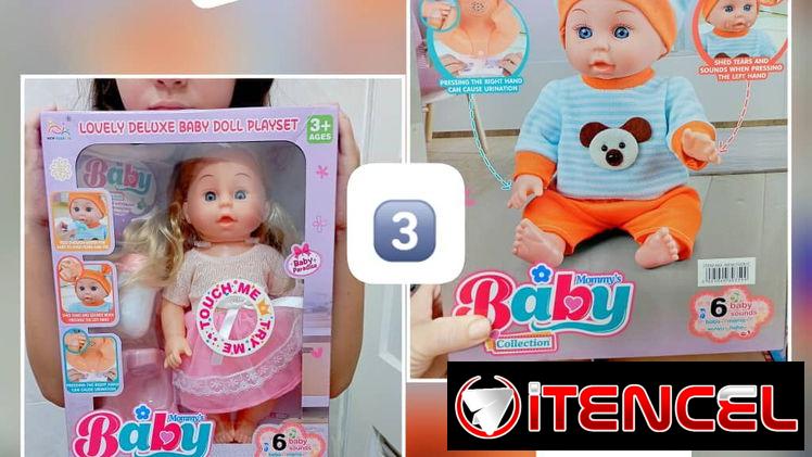 Se venden bebés de juguete con accesorios en toda la Habana para más información al whatsapp